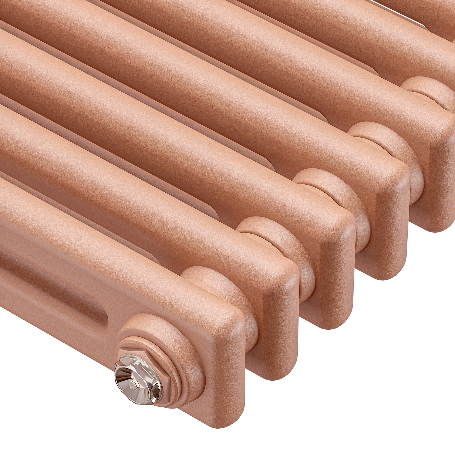 1500 x 560mm 'Pick A Pastel' Vertical Traditional 2 Column Radiator