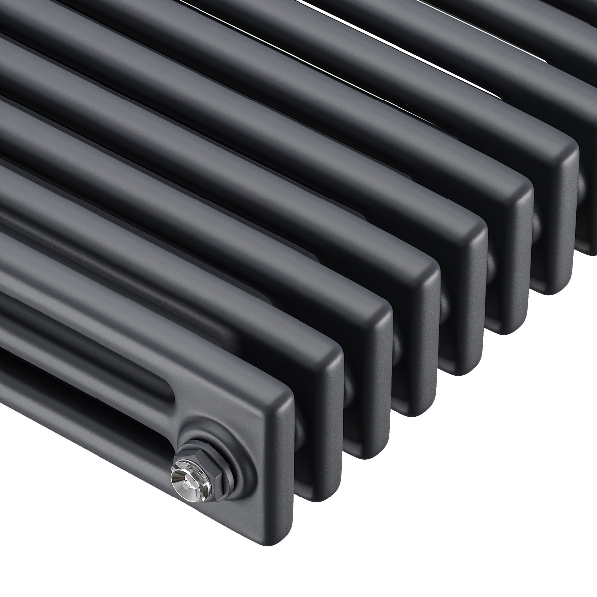 1500 x 293mm 'Accent Collection' Vertical Traditional 3 Column Radiator