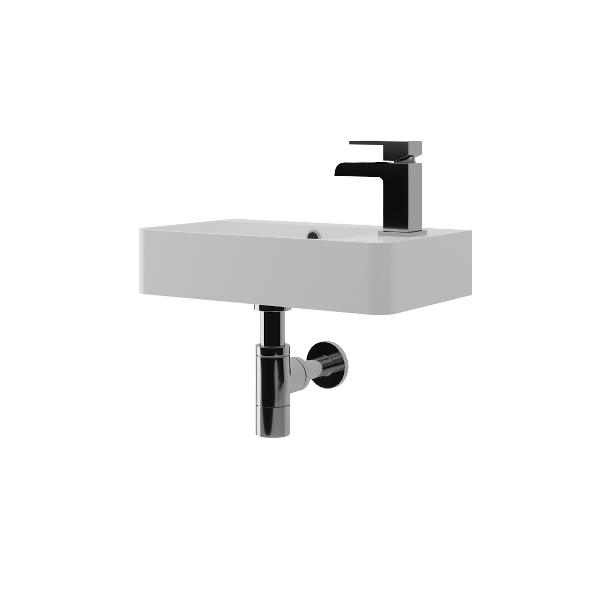 Garda Cloakroom Wall Hung Basin