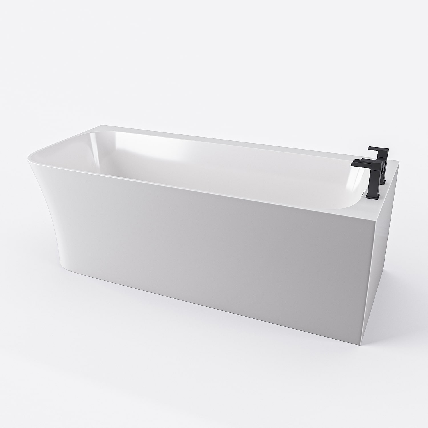 Lesina Freestanding Corner Bath, Right Handed, 1700 (L) x 750 (W)