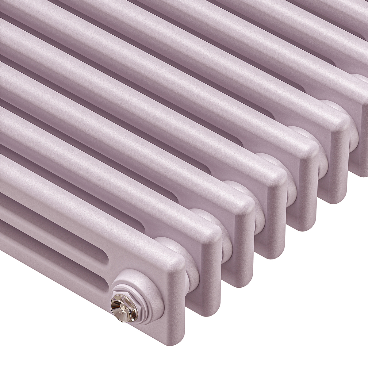 1500 x 560mm 'Pick A Pastel' Vertical Traditional 3 Column Radiator