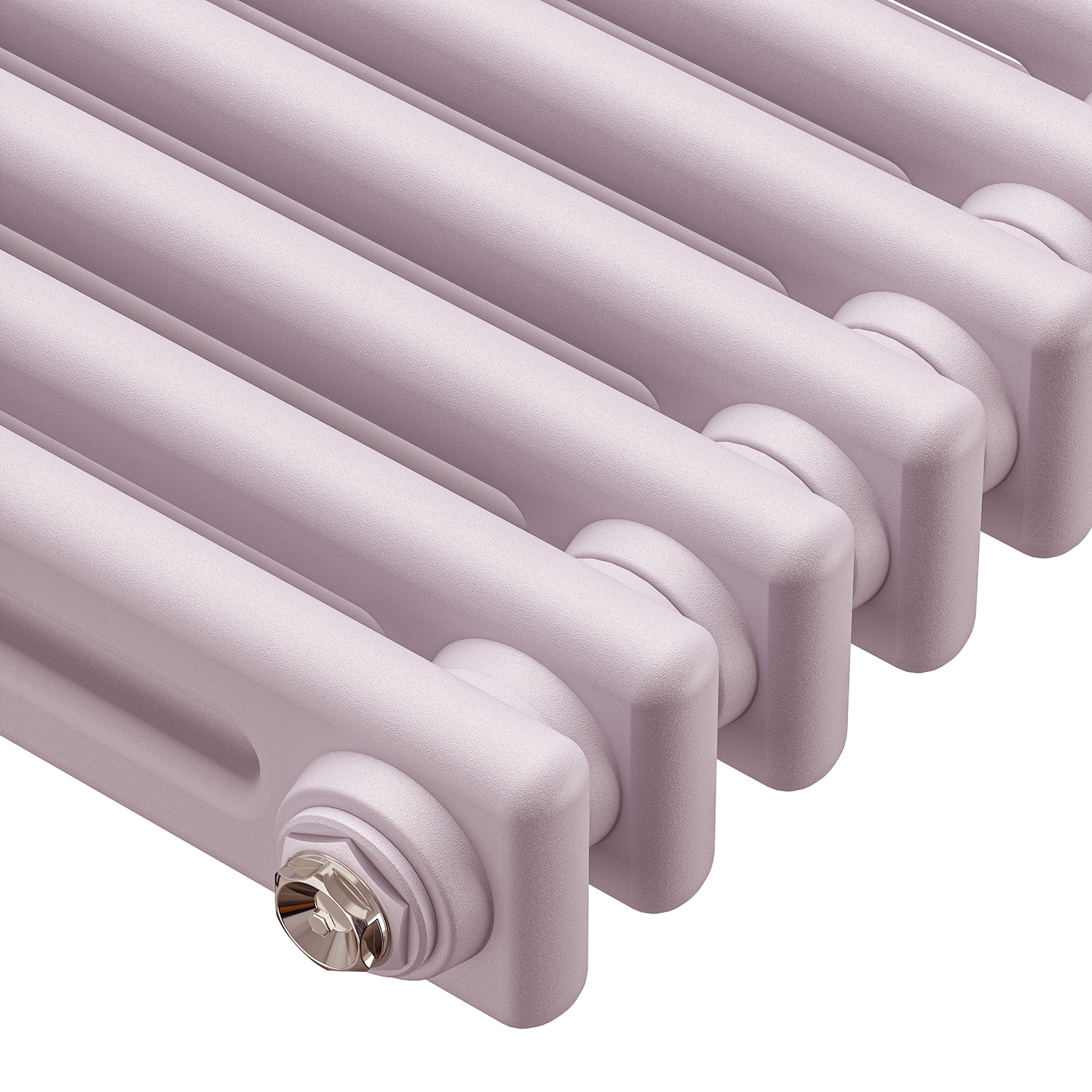 1500 x 293mm 'Pick A Pastel' Vertical Traditional 2 Column Radiator