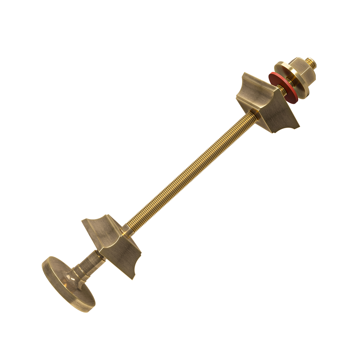 Polished Brass Cast Iron / Column Radiator Wall Stay Bracket