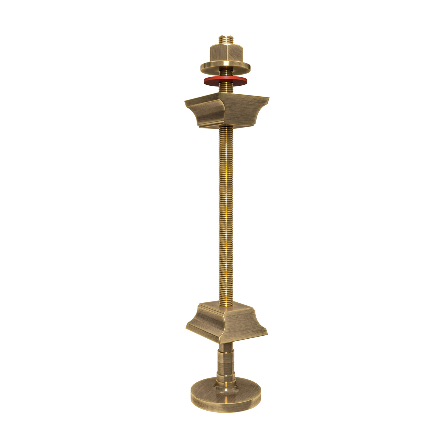 Polished Brass Cast Iron / Column Radiator Wall Stay Bracket
