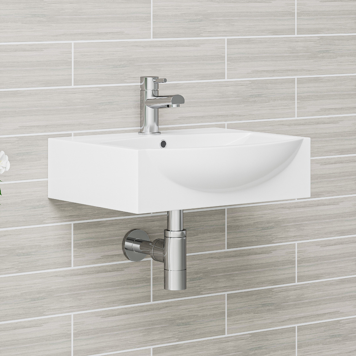 Darwin Chrome Mono Basin Mixer Tap