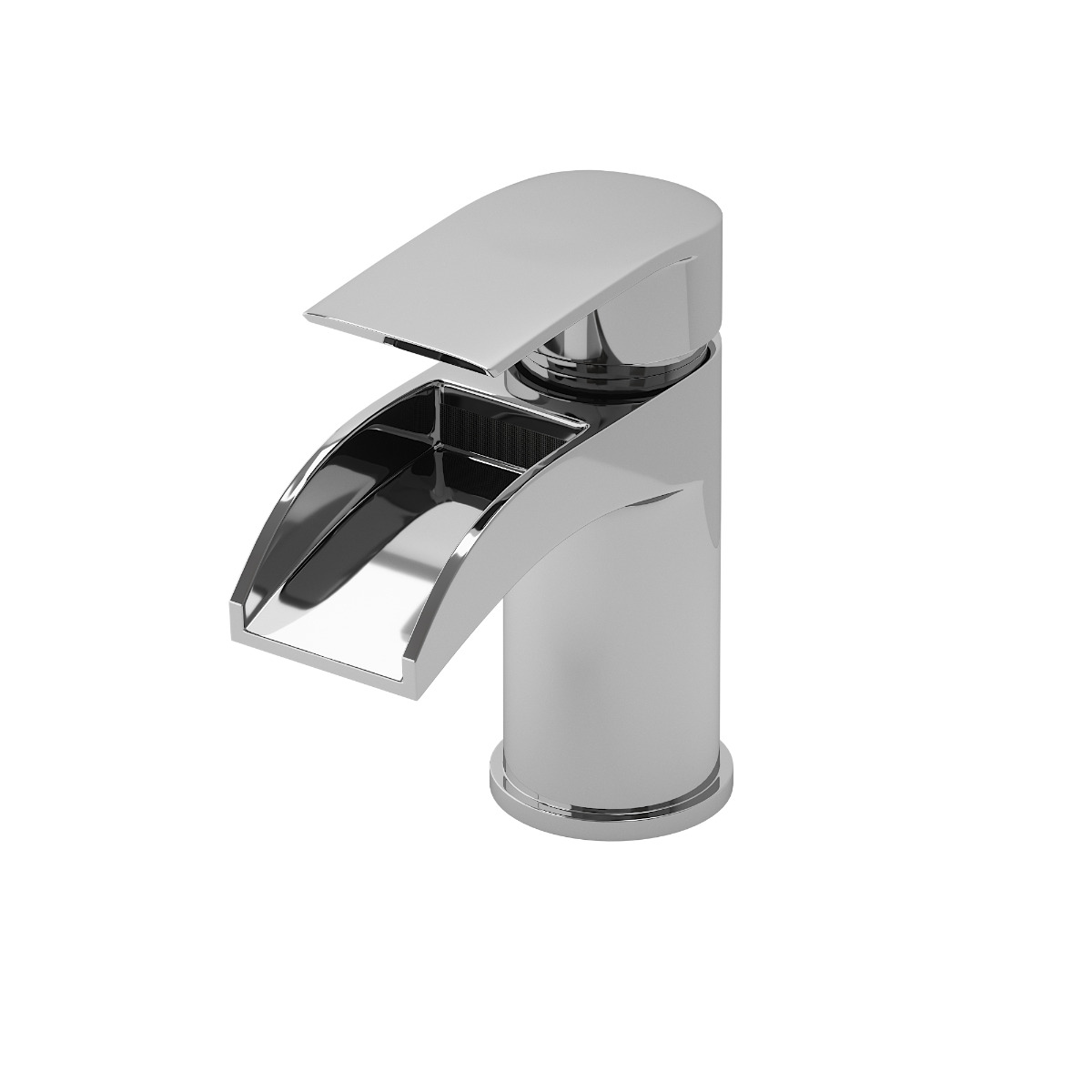 Allos Chrome Waterfall Basin Tap