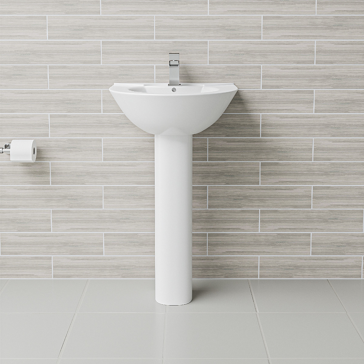 Montreux Modern Pedestal Basin
