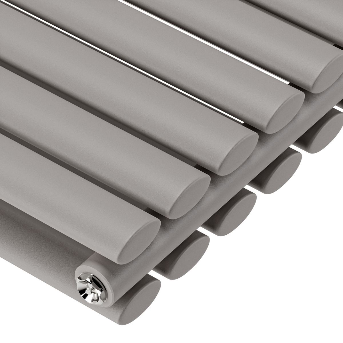 1600 x 354mm 'Accent Collection' Double Oval Tube Vertical Radiator