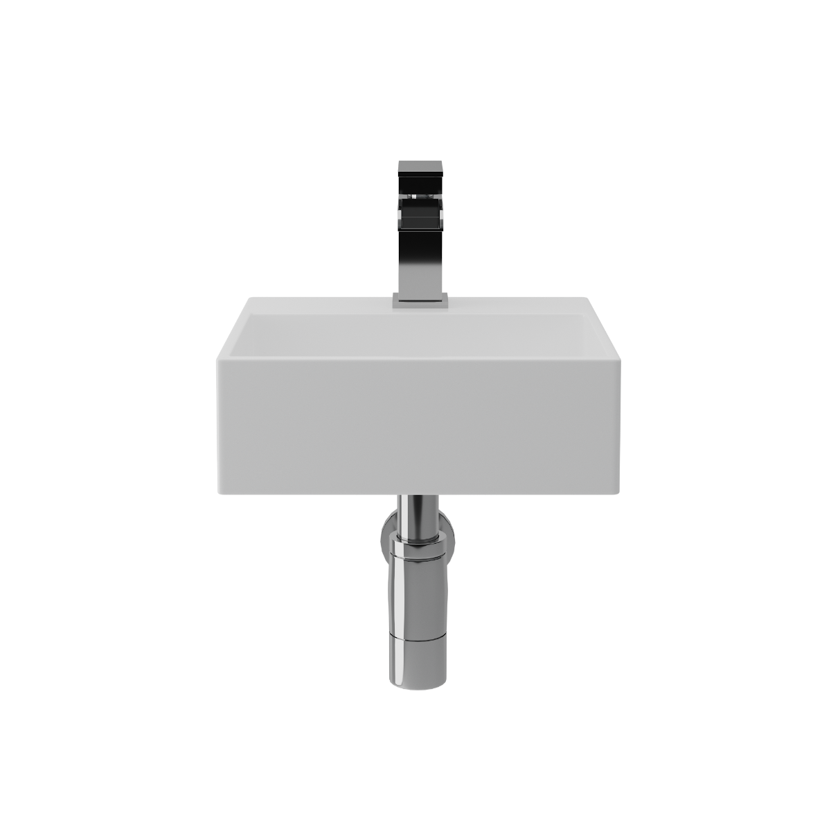 Ledro Space Saving Wall Hung Basin