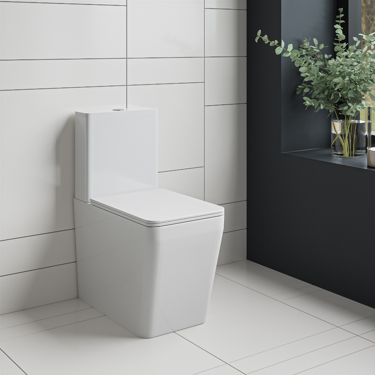 Chambery Close Coupled Modern Toilet