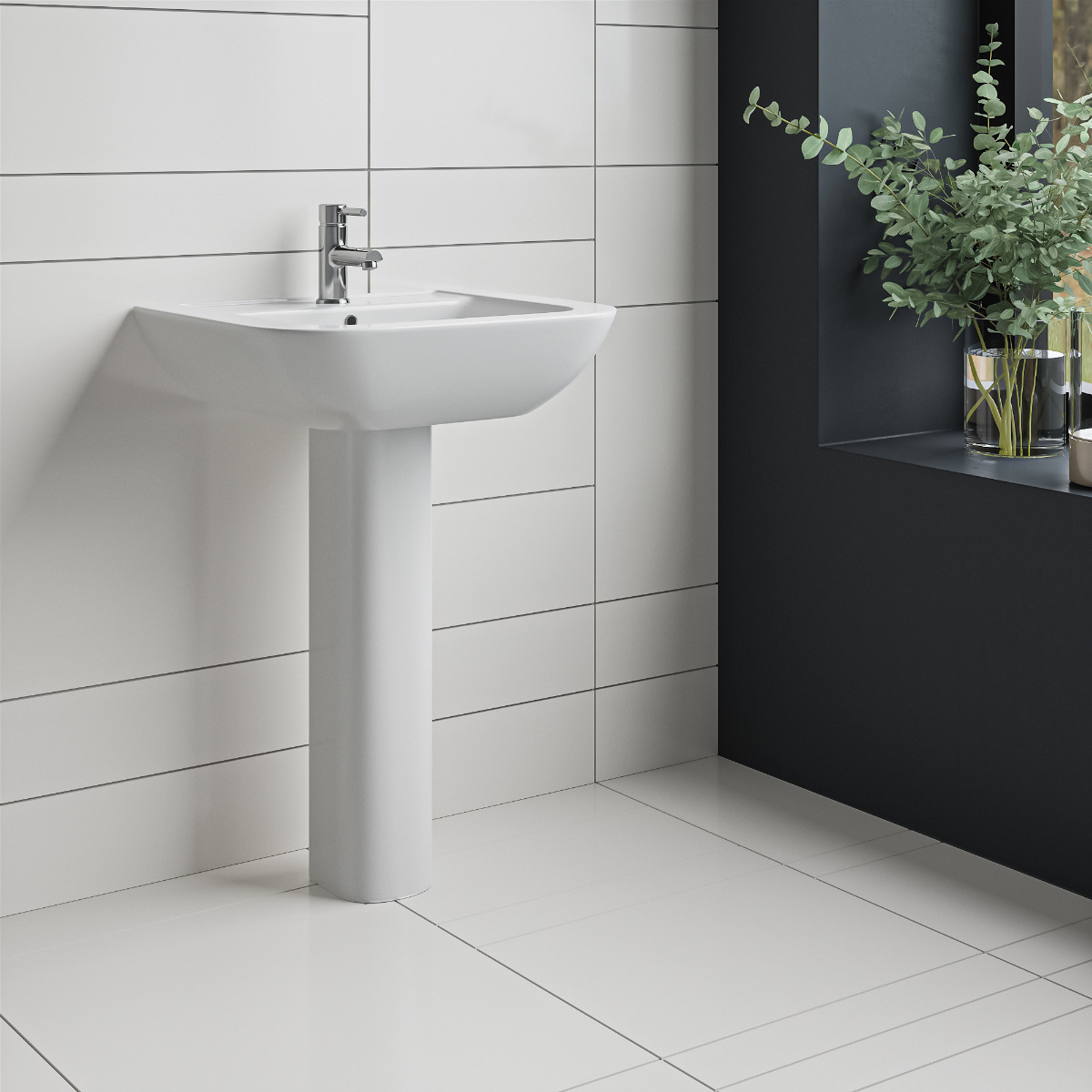 Chambery Modern Pedestal Basin