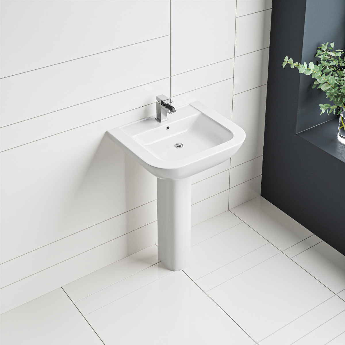 Chambery Modern Pedestal Basin