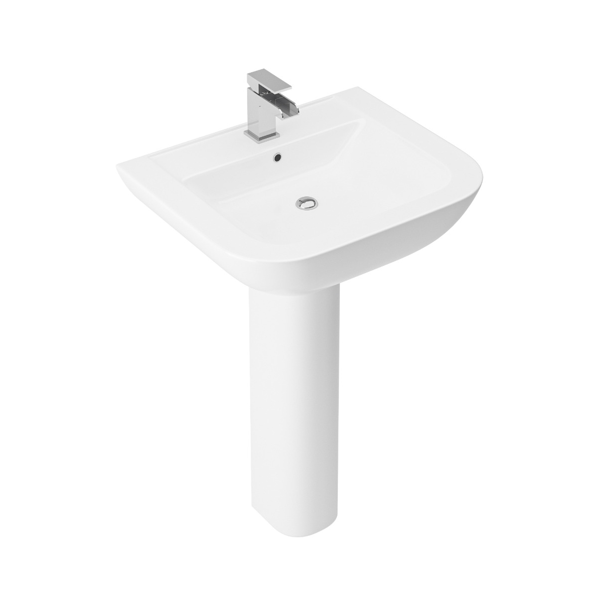 Chambery Modern Pedestal Basin